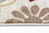 DCO1008 SET3 3 Piece Set Teal, Red & Ivory Area Rug - Deco