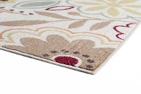 DCO1008SET3 3 Piece Set Teal, Red, and Ivory Area Rug - Deco-2