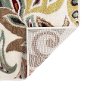 DCO1025 SET3 3 Piece Set Teal Blue, Ivory, and Red Area Rug - Deco-3