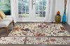 DCO1025 SET3 3 Piece Set Teal Blue, Ivory, and Red Area Rug - Deco-5