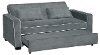 Gray Queen Convertible Sofa Bed - Augustine-3