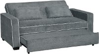 Gray Queen Convertible Sofa Bed - Augustine-3