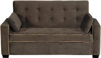 Java Brown Queen Convertible Sofa Bed - Augustine Collection