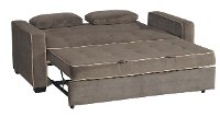 Java Brown Queen Convertible Sofa Bed - Augustine Collection-3