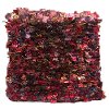 Multi Colored Upcycled Necktie Throw Pillow
