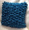 Moroccan Blue 18 Inch Throw Pillow