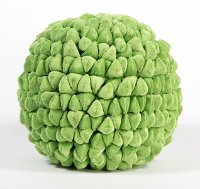 Kiwi Green 18 Inch Ball Pillow