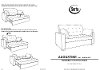 Gray Full Convertible Sofa Bed - Augustine-5