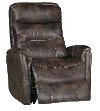 Coffee Brown Power Swivel Glider Recliner - Luke-2