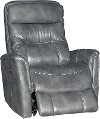 Slate Gray Power Swivel Glider Recliner - Luke