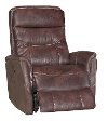 Burgundy Power Swivel Glider Recliner - Luke-2