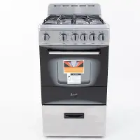GR2013CSS Avanti Gas Range - Stainless Steel