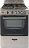 GR2416CSS Avanti 24 Inch 2.6 cu. ft. Gas Range - Stainless Steel