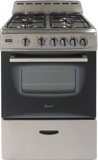GR2416CSS Avanti 24 Inch 2.6 cu. ft. Gas Range - Stainless Steel