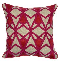 Red and Berry Throw Pillow