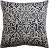 Matte Denim Cotton Throw Pillow
