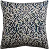 Matte Denim Cotton Throw Pillow