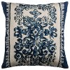 30's Style Cotton Flax Throw Pillow