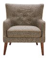 Clearance Brown Transitional Accent Chair - Avanti