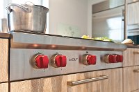 SRT364C Wolf 36 Inch Sealed Burner Gas Rangetop - Stainless Steel-2