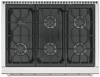 DF366 Wolf 36 Inch Dual Fuel Range - Stainless Steel-3