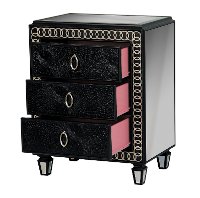 Clara Black Accent Chest