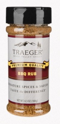 SPC122,BBQ-RUB Traeger Grill BBQ Rub 6.5 OZ