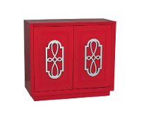 Eden Red Accent Chest