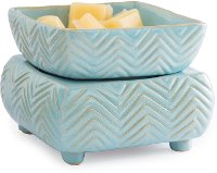 CWDCHV/WARMER Sky Blue Chevron 2-in-1 Fragrance Warmer - Candle Warmers