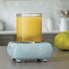 CWDCHV/WARMER Sky Blue Chevron 2-in-1 Fragrance Warmer - Candle Warmers-2
