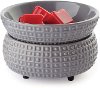 CWDSLE/WARMER Slate Gray Candle 2-in-1 Fragrance Warmer - Candle Warmers-1