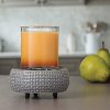 CWDSLE/WARMER Slate Gray Candle 2-in-1 Fragrance Warmer - Candle Warmers-2