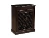 Dark Wood Wine Cabinet