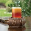 CWD03/WARMER Toffee Damask Candle 2-in-1 Fragrance Warmer - Candle Warmers-2