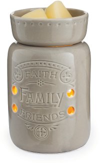 Faith Family Friends Mid-Size Illumination Fragrance Warmer - Candle Warmers