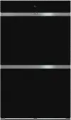 DO30CM/B Wolf 10.2 cu ft Double Wall Oven - Black 30 Inch