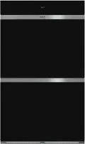 DO30CM/B Wolf 10.2 cu ft Double Wall Oven - Black 30 Inch