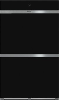 DO30CM/B Wolf 30 Inch Contemporary Double Wall Oven - 10.2 cu. ft., Black