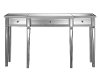 Mirrored Three-Drawer Accent Table