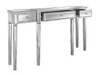 Mirrored Three-Drawer Console-3