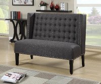 Katherine Anthracite Banquette