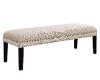 Tan Upholstered Bed Bench-2