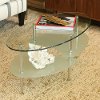 Clear Glass Top Coffee Table-2