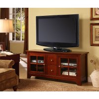 Rustic Brown Wood TV Console (52 Inch)
