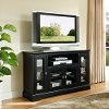 Black Wood TV Stand (52 Inch)