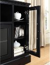 Black Wood TV Stand (52 Inch) -2