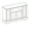 Espresso Wood TV Stand (52 Inch) -2