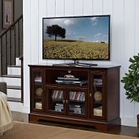 Rustic Brown Wood TV Stand (52 Inch)