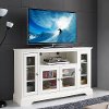 White Wood TV Stand (52 Inch)