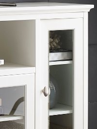 White Wood TV Stand (52 Inch)-2